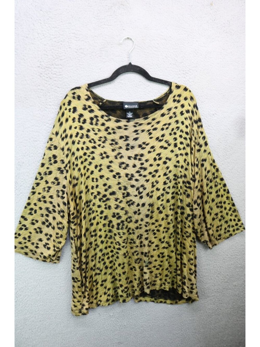 Maggie Barnes 3/4 Sleeve Liquid Knit Tunic-Size 5X-Office-Career-Business